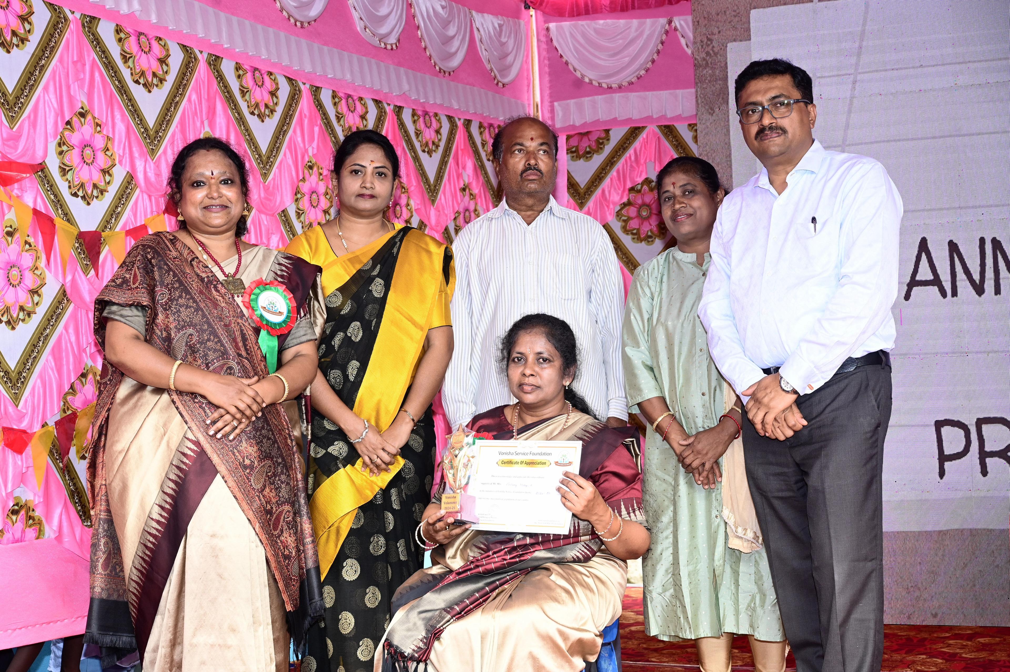 Honoring VSF Faculty in Annual Day 2024