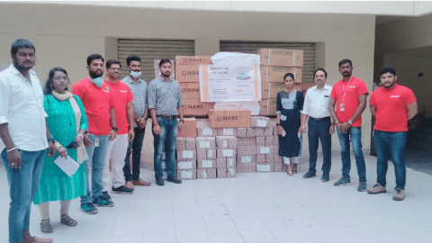 CSR Partner donation supplies