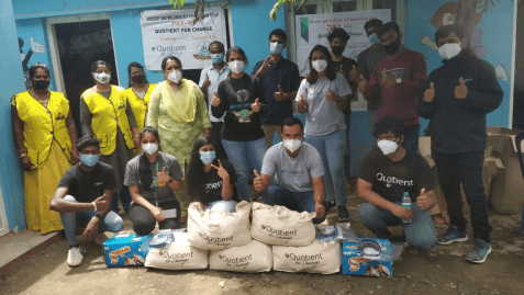 CSR Partner donating supplies