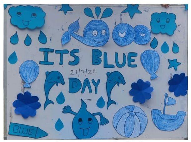 Blue Colour Day Celebration