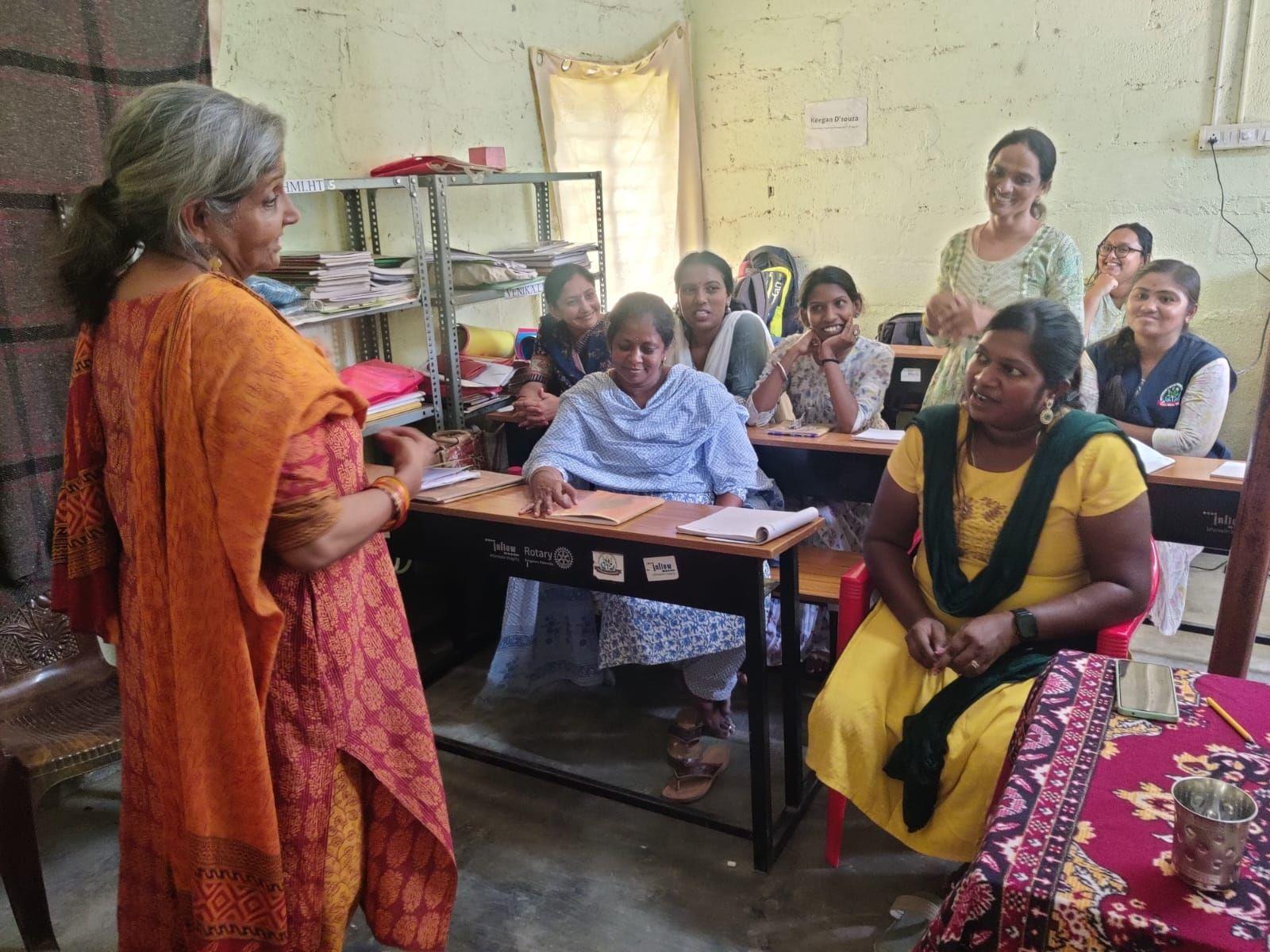 On May 31, 2024, Vonisha Service Foundation organized a Domestic Violence Awareness Session at St. Ignatius Public School, aimed at educating and empowering teachers