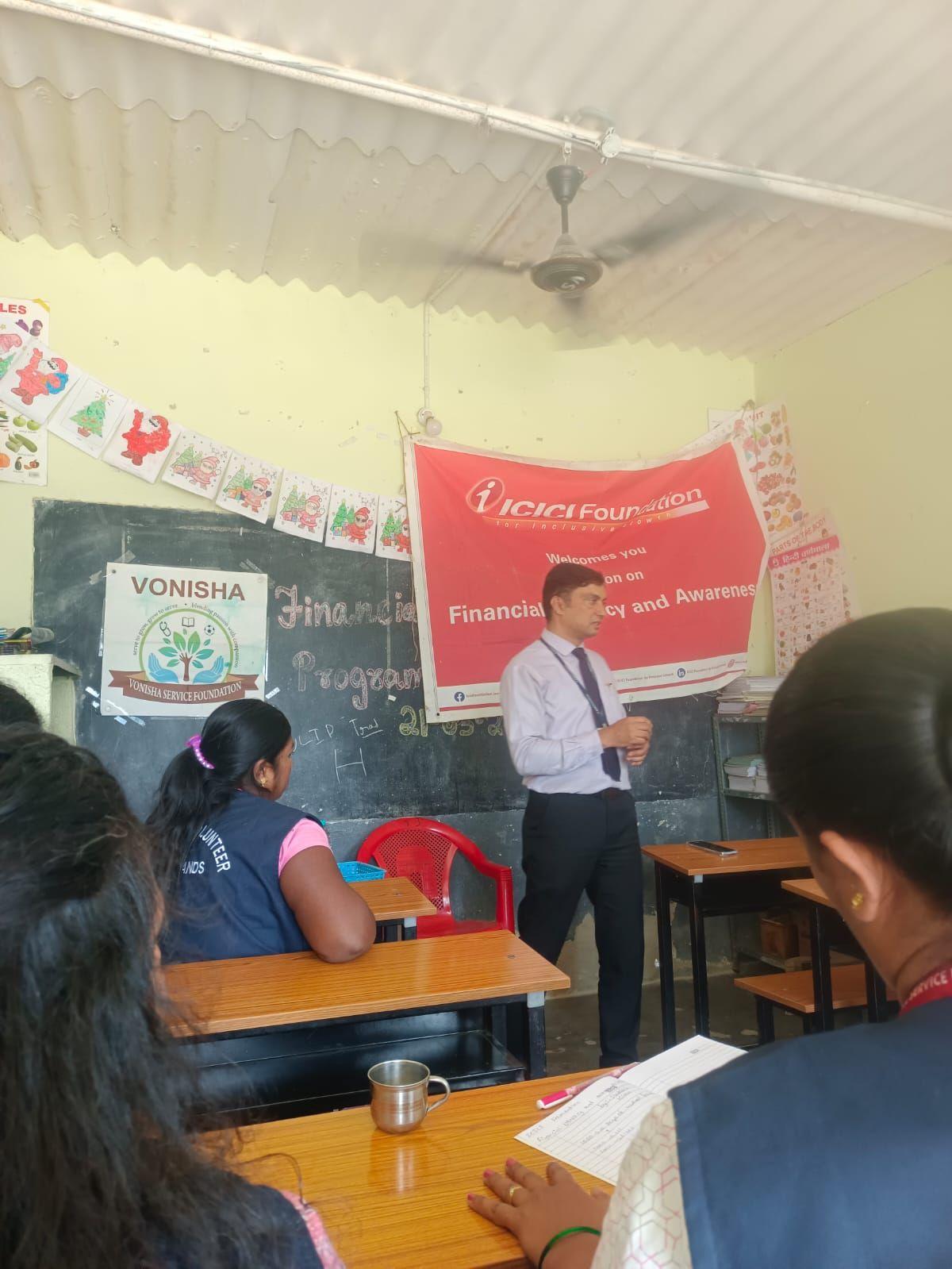 On March 23, 2024, as part of the ICICI Bank Financial Literacy Program at St. Ignatius School, Kiran Narendra delivered an insightful session for our teachers