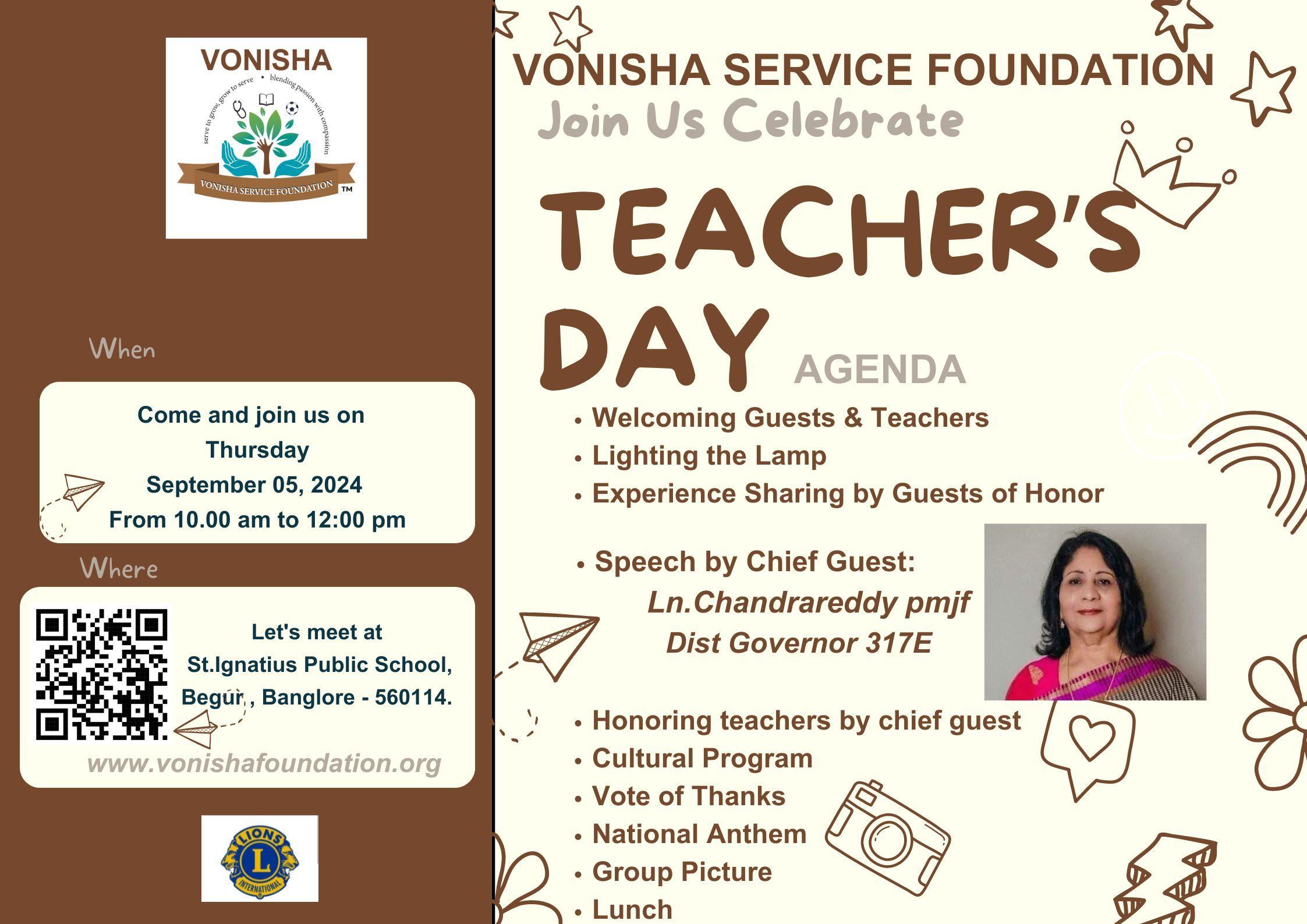 Teacher's Day Celebration